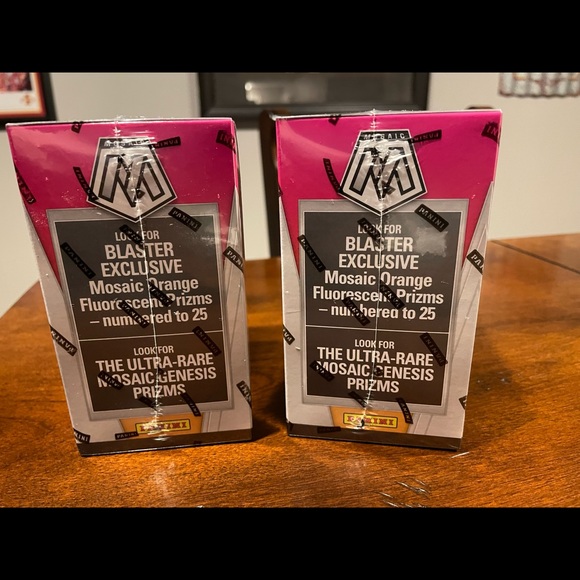 *SOLD EBAY* 2020-2021 Panini NBA Mosaic Basketball Trading Card (2) Two Blaster - Picture 3 of 3